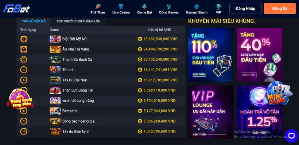 Hình ảnh banner kêu gọi hành động với các yếu tố trò chơi và mã thưởng F168, tông màu cam đen cuốn hút